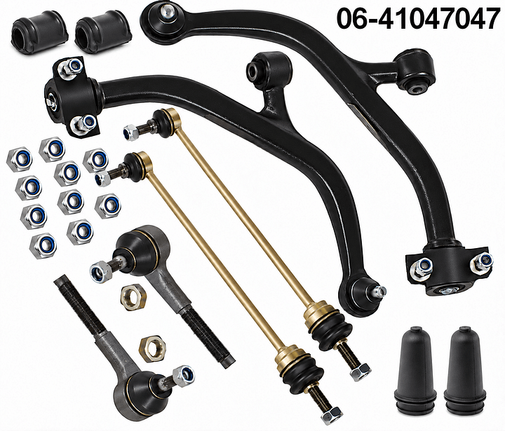 Draagarmen Peugeot 106 draagarm stuurkogel stabilisatorstangen Citroen Saxo  stuurhoes