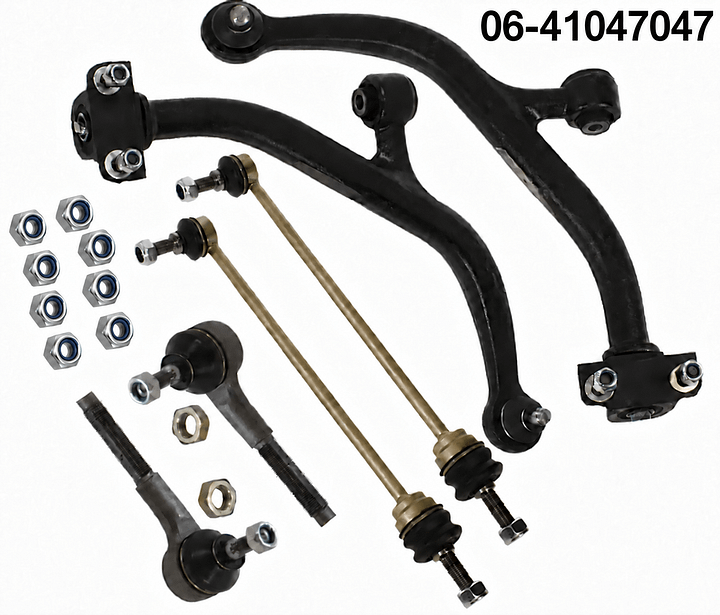 Draagarmen Peugeot 106 draagarm stuurkogel stabilisatorstangen Citroen Saxo  stuurhoes – Foto 9