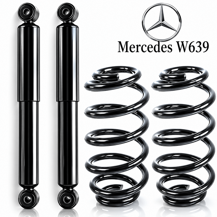 Mercedes Viano schokdempers Mercedes Vito W639 veren schokbrekers