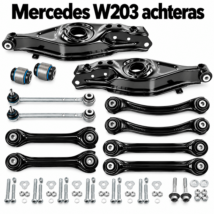 Draagarmen Mercedes W203 C209 draagarm Mercedes CL203 veren  – Foto 3