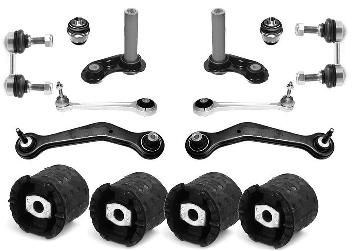Draagarm BMW X5 draagarm BMW E53 spoorstang reactiearmen stuurkogel fuseekogel – Foto 2