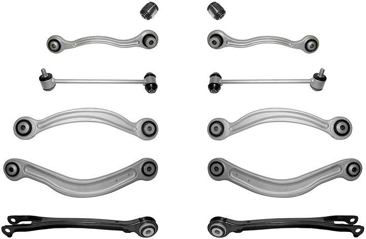Subframe Mercedes W204 Mercedes 207 draagarmen Mercedes S204 spoorstang – Foto 3