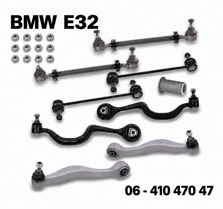 Draagarmen BMW E32 draagarm BMW E32 stabilisator reactiearm