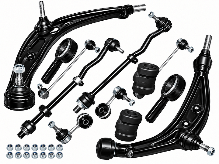 Draagarmen BMW E36 spoorstang BMW E36 Z3 stabilisatorstang BMW E36 