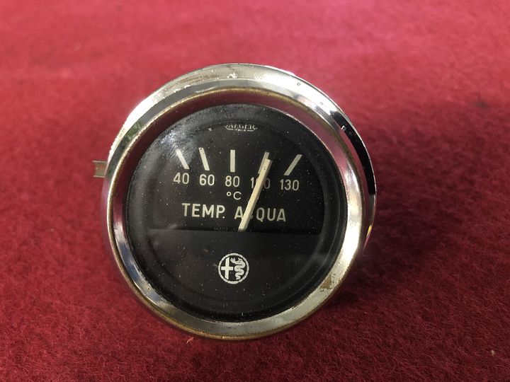 Alfa Romeo 1750 GTV watertemperatuurmeter