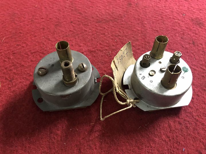 Alfa Romeo 1900 Berlina 1e serie olie- en brandstofmeter – Foto 2