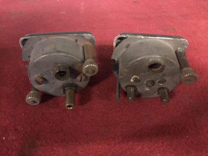 Alfa Romeo 1900 Berlina 1e serie olie- en brandstofmeter – Foto 2