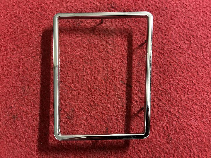Alfa Romeo 2000 Berlina GTV chromen frame voor schakelpookhoes