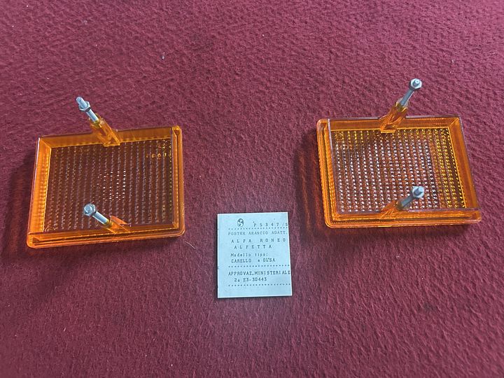 Alfa Romeo Alfetta knipperlichtglas – Foto 2