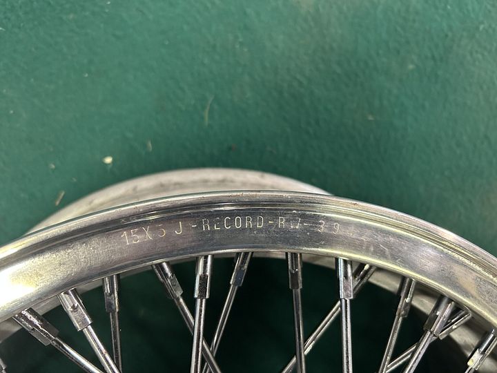 Alfa Romeo Giulia Borrani velg – Foto 3