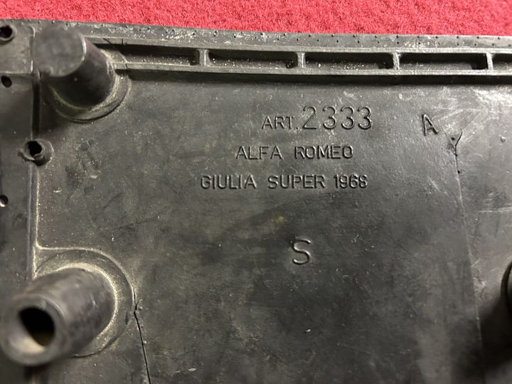 Alfa Romeo Giulia Super radiateurkap – Foto 3