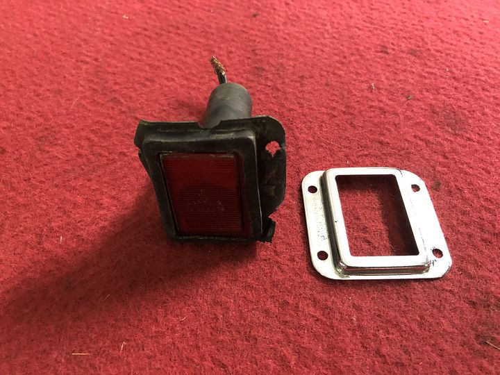 Ferrari 275 deurstijl veiligheidslamp