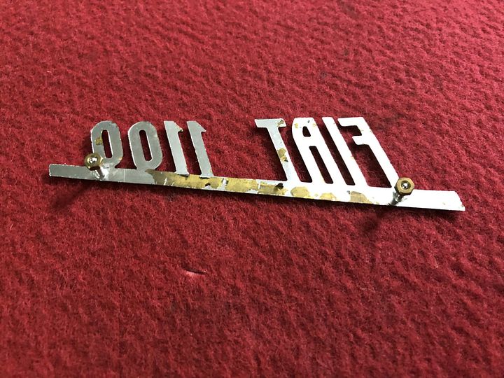 Fiat 1100” embleem – Foto 2