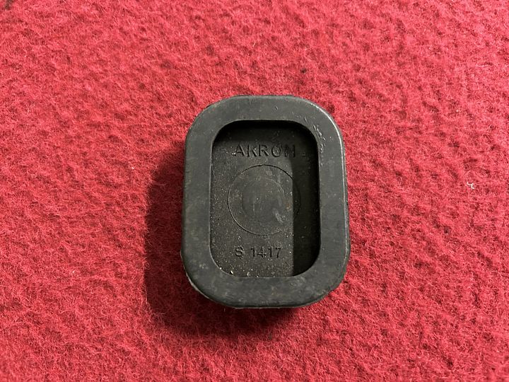 Fiat 126 / 500 pedaalrubber rem/koppeling – Foto 2