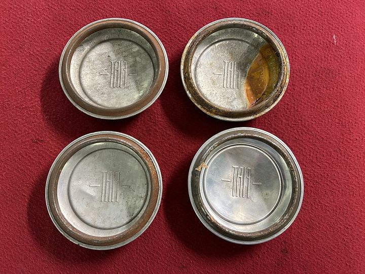 Fiat 600 set wieldoppen – Foto 2