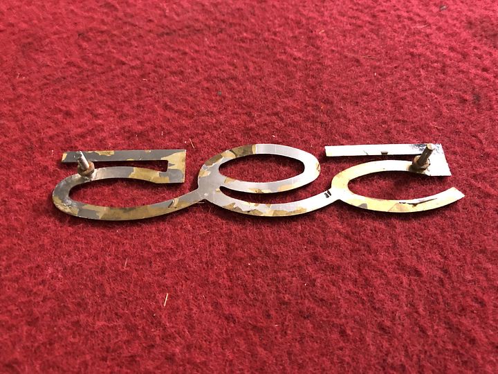 Fiat Abarth ”595” embleem – Foto 2