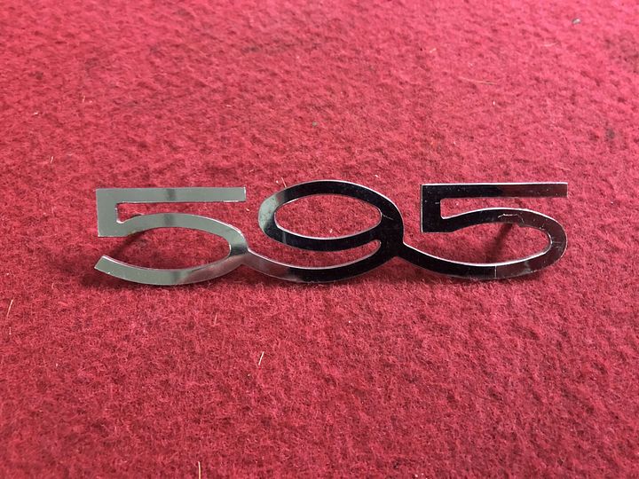 Fiat Abarth ”595” embleem