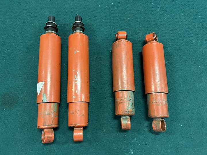 Jaguar XK 140/150 schokdempers