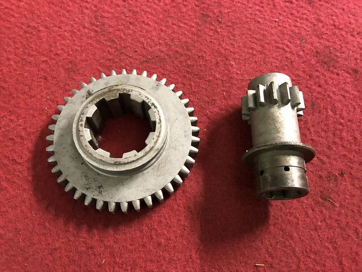 Lancia Aurelia B20 GT achteruitversnelling
