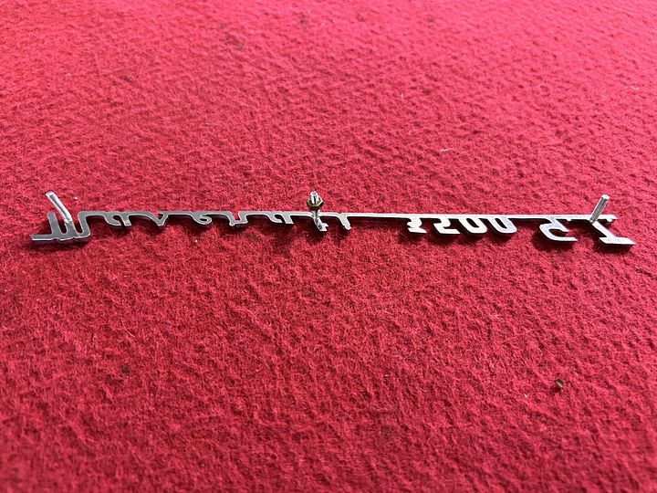 Maserati 3500 G.T.” embleem – Foto 2
