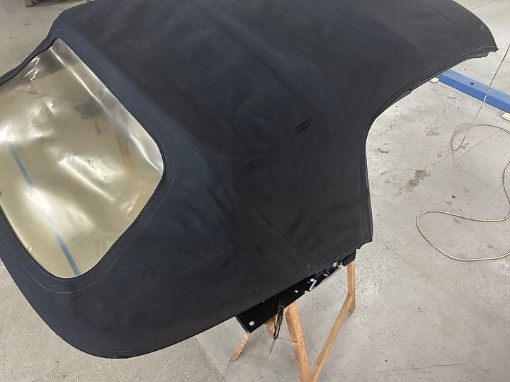 Maserati 4200 GT Spider softtop met hydraulisch systeem – Foto 2