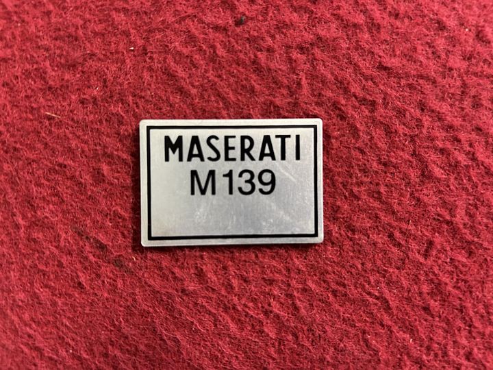 MASERATI M139” QP 5e serie plaatje