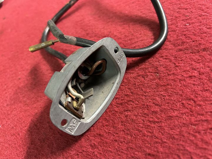 Porsche 356 kentekenverlichting behuizing – Foto 2