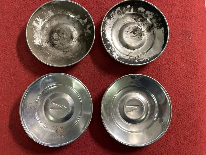 Simca 1000 set wieldoppen – Foto 2