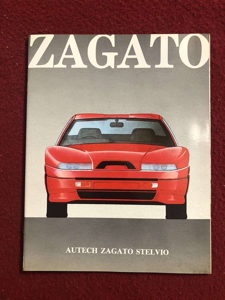 Autech Zagato Stelvio brochure