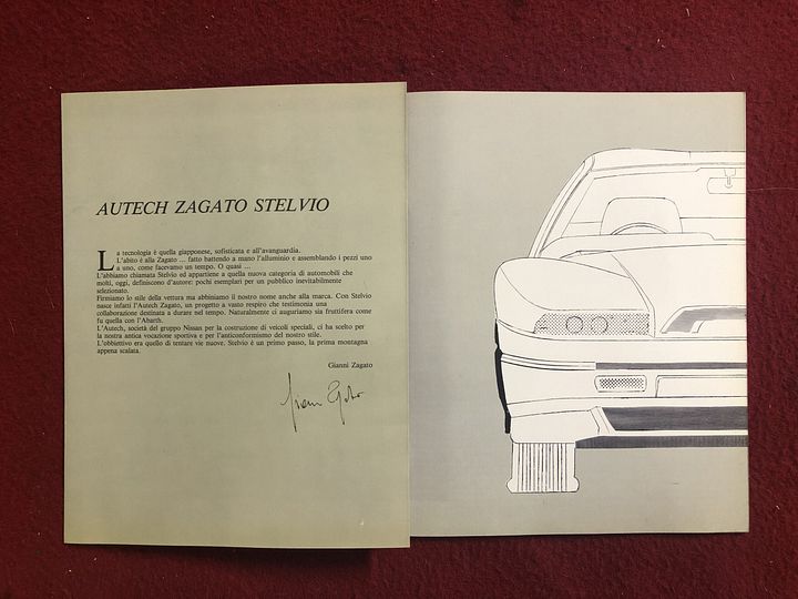 Autech Zagato Stelvio brochure – Foto 3