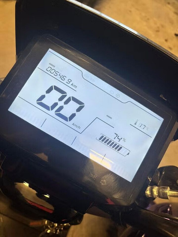 La souris S6 elektrische scooter 2022 45km brom – Foto 5