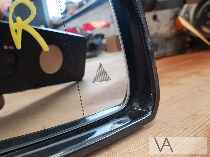 Mercedes C klasse W204 facelift spiegel dodehoek 12dr €150 – Foto 2