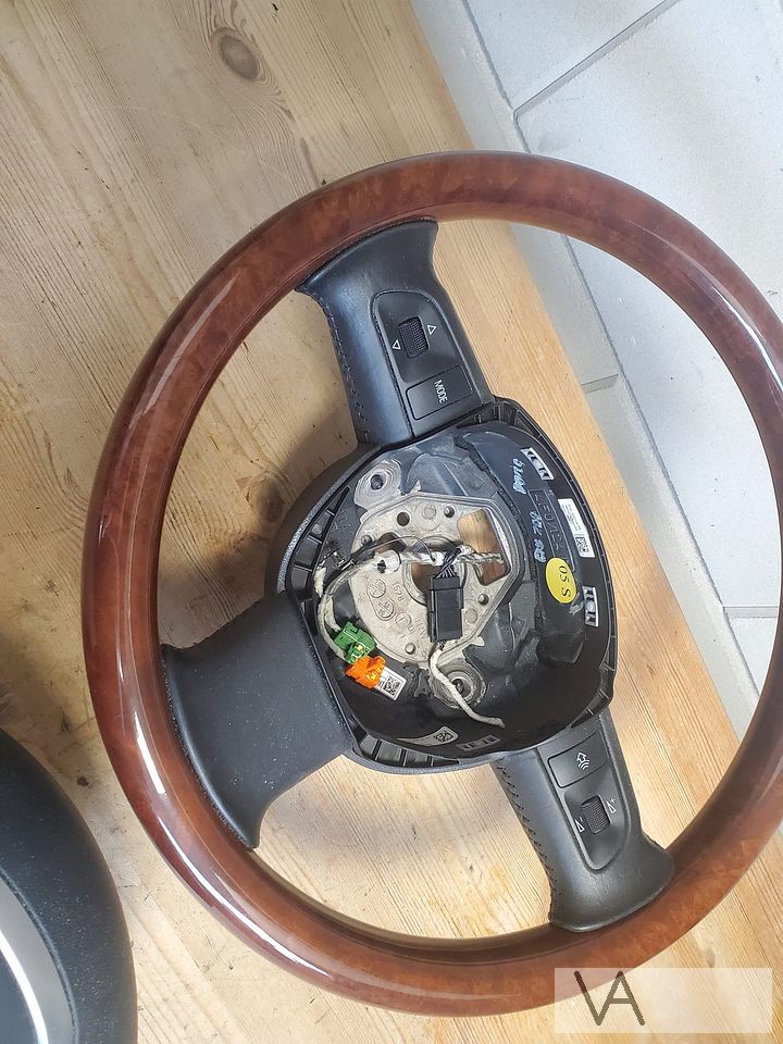Audi A6 4f 2004 - 2011 houten stuur met airbag 4f0419091AR – Foto 3