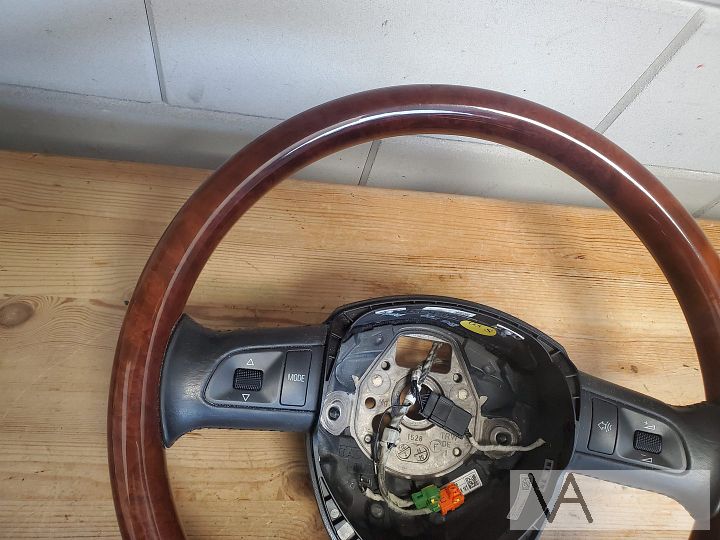 Audi A6 4f 2004 - 2011 houten stuur met airbag 4f0419091AR – Foto 4