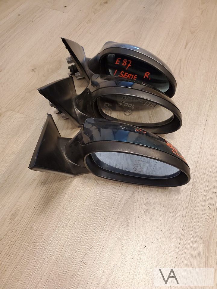 BMW 1 serie E87 2004 - 2009 spiegel rechts 5 deurs €30 /st