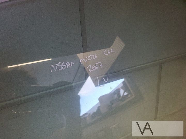 Nissan Micra c+c cc 2005 - 2009 ruit raam portier links €50 – Foto 2