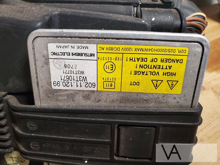 Audi A4 cabrio 2002 - 2006 koplamp rechts XENON met module – Foto 5