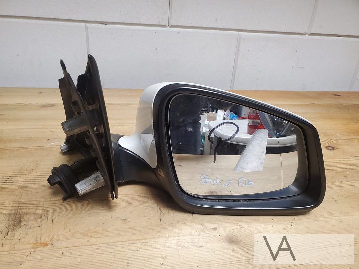 BMW 5 serie F10 2010 - 2013 spiegel rechts dodehoek lampje – Foto 2