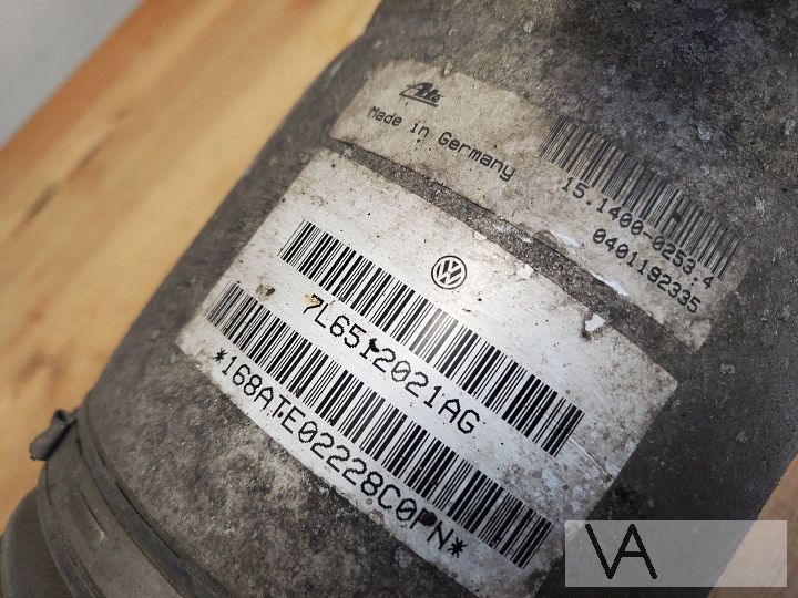 VW Touareg schokdemper luchtveer LINKS achter 7L6512021AG – Foto 2