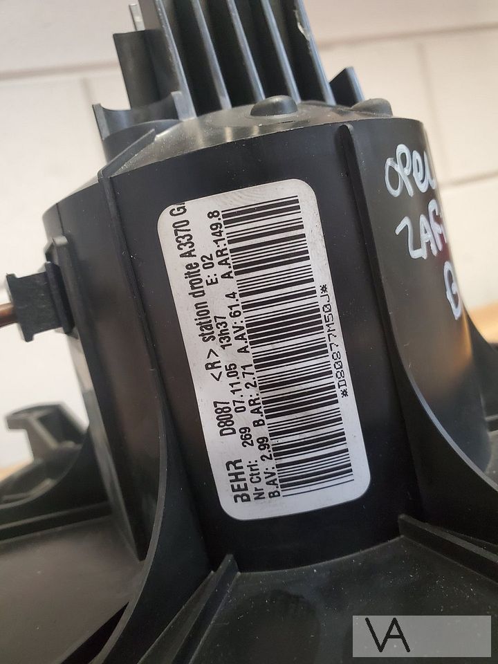Opel Zafira B 2005 - 2012 kachelmotor aanjager D8087 €30 – Foto 2