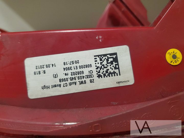 Audi A6 4g AVANT station 2011 - 2015 achterlicht rechts LED 4g9945096b – Foto 3