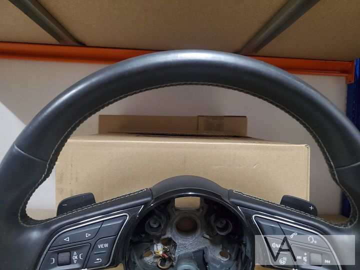 Audi S4 S5 8w stuur VERWARMD en flippers 8w0419091dc € – Foto 3