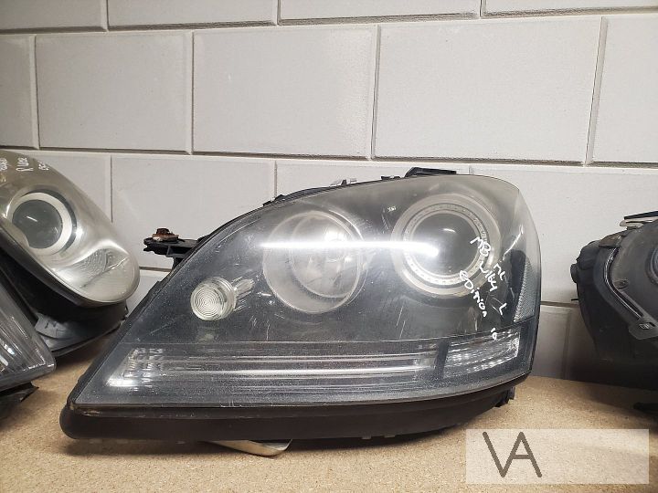 Mercedes ML W164 2005 - 2009 xenon koplamp zwarte inleg €350 – Foto 7