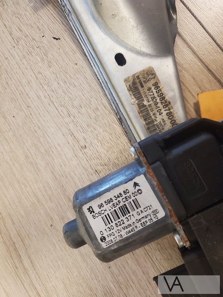 Peugeot 308 2007 - 2012 raammechanisme + motor links achter – Foto 2