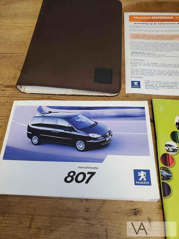 Peugeot 807 2002 tot 2014  instructieboekje C8 Phedra Ulysse – Foto 2