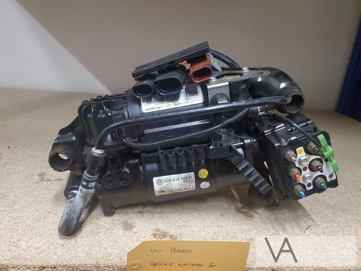 Bentley conti VW Phaeton 2002 - 2010 compressor luchtvering – Foto 2