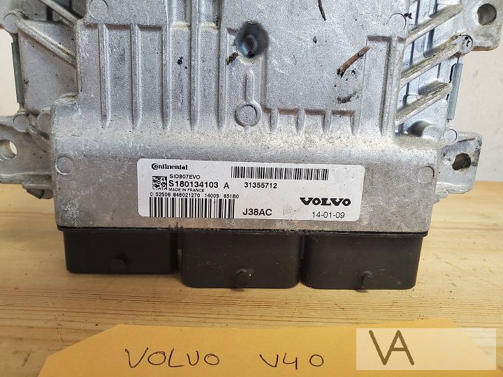 Volvo V40 V60 V70 ECU motorcomputer 1.6 d2 D4162t 31355712 – Foto 2