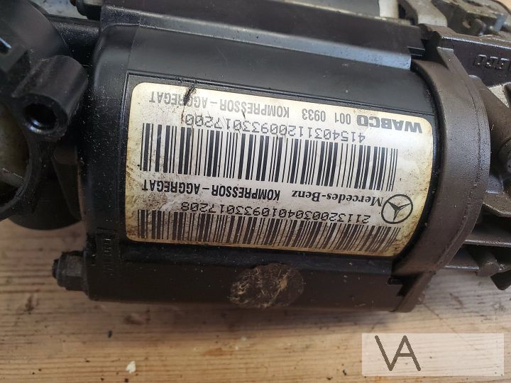 Mercedes S klasse W220 E klasse W211 compressor luchtvering – Foto 3