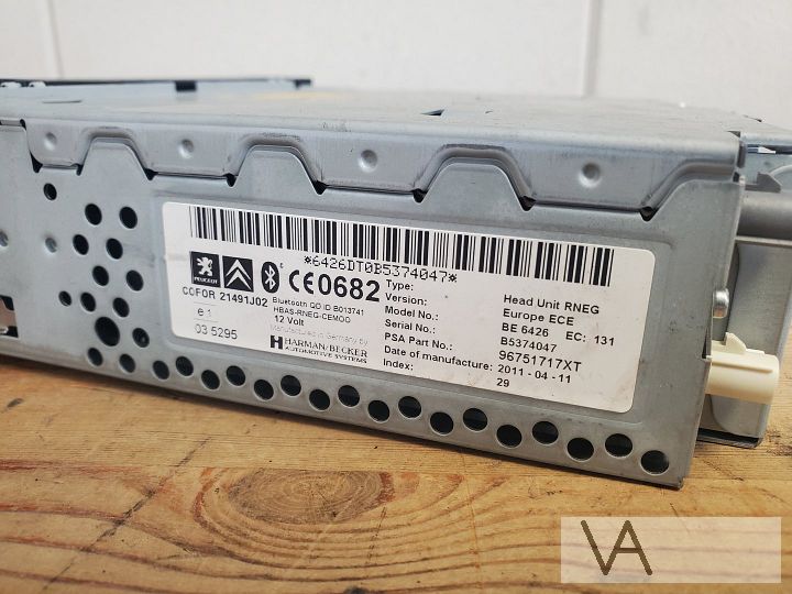 Citroen C3 DS3 Peugeot 3008 5008 radio navigatie RNEG €100 – Foto 2