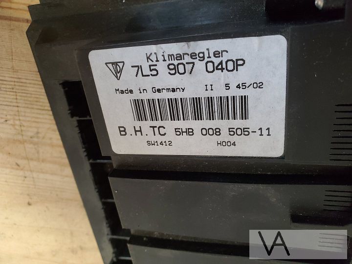 Porsche Cayenne 2002-2007 kachelbediening climate 7L5907040P – Foto 2